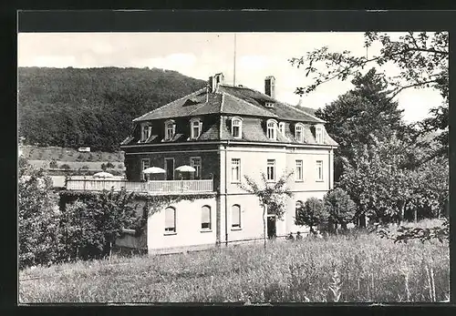AK Bad Brückenau-Wernarz, Altenferienheim Villa Bavaria