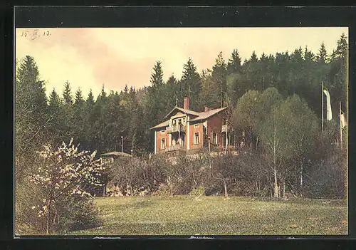 AK Simmelsdorf-Hüttenbach, Villa Oberachtel