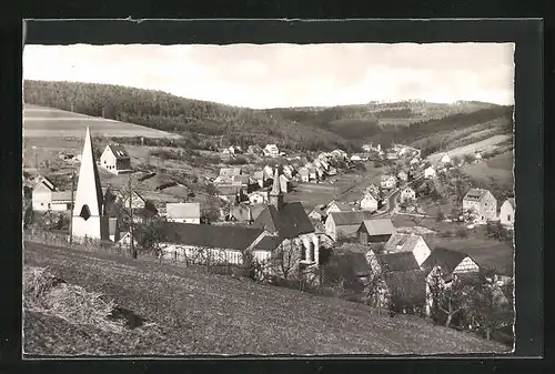 AK Hessenthal / Spessart, Blick von der Bergwiese