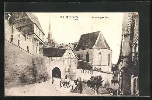 AK Kronach, am Bamberger Tor