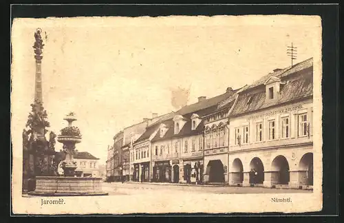 AK Josefstadt / Josefov / Jaromer, Namesti