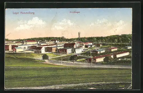 AK Hammelburg, Lager Hammelburg, Blick auf das Nordlager