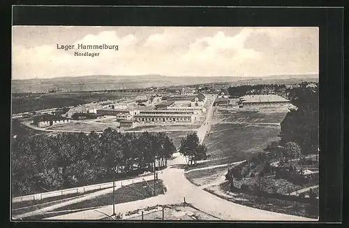 AK Hammelburg, Lager Hammelburg, Ansicht vom Nordlager