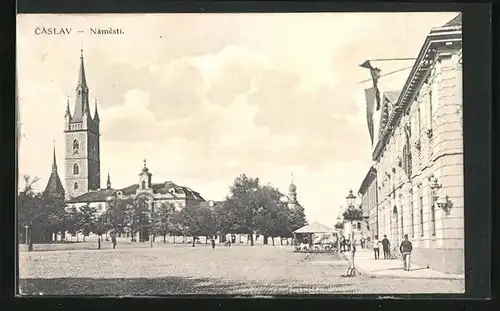 AK Cáslav, Namesti, Marktplatz