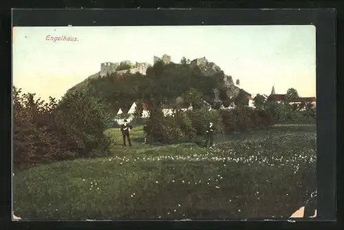 AK Engelhaus, Blick auf die Ruine