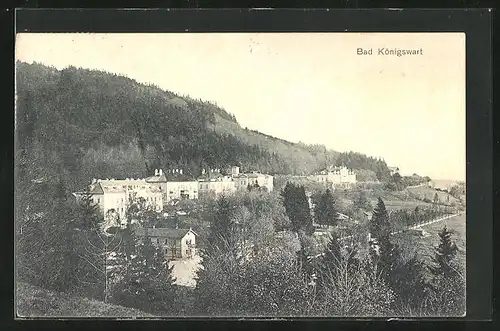 AK Bad Königswart, Blick auf die Kurhäuser