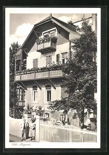 AK Bad Lausick, Hotel Villa Margareta von Albert Ostermann