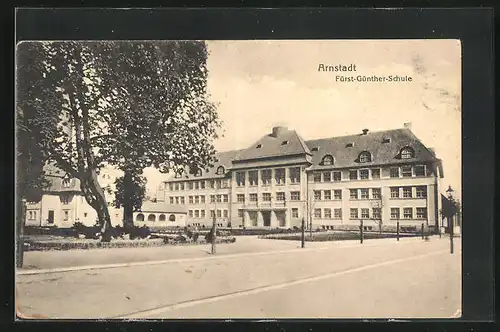 AK Arnstadt, Partie an der Fürst-Günther-Schule