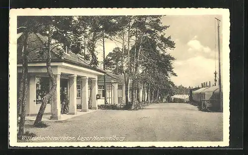 AK Hammelburg, Wittelsbacherstrasse im Truppenübungsplatz