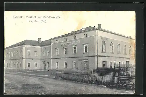 AK Leubsdorf i. Sa., Gasthof Zur Friedenseiche