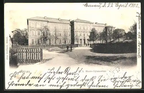 AK Arnau / Hostinne, Staats Gymnasium