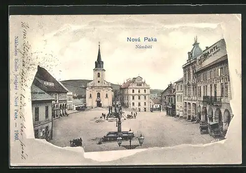 AK Nová Paka, Namesti