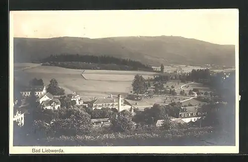 AK Bad Liebwerda / Lazne Libverda, Panorama