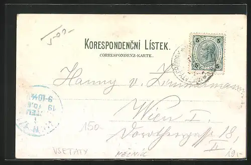 Lithographie Vsetatý-Privory, Nadrazi, Celkový pohled