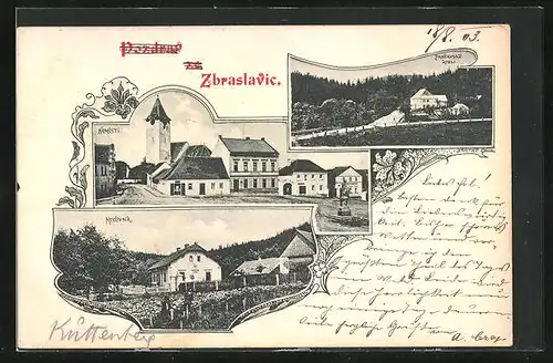 AK Zbraslavice, Myslivna, Námesti, Pancavské Udoli