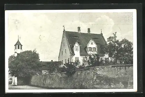 AK Steinach, Blick auf den Herrensitz Cafe Schlösschen Steinach