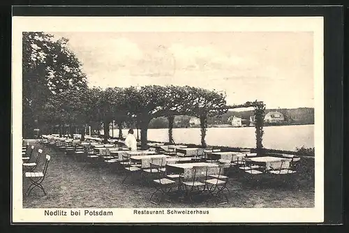 AK Nedlitz bei Potsdam, Restaurant Schweizerhaus