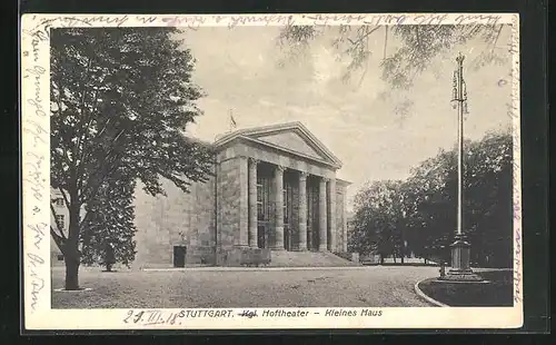 AK Stuttgart, Hoftheater, Kleines Haus