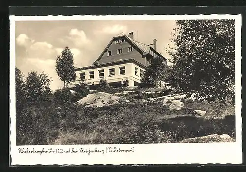 AK Friedrichswald, Weberbergbaude von unten