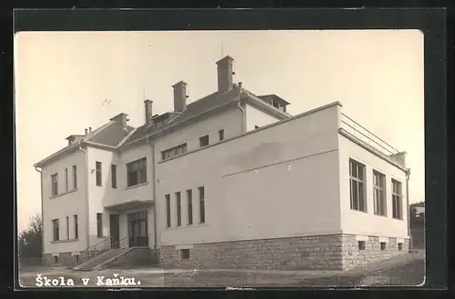 Foto-AK Kutna Hora-Kank, Skola