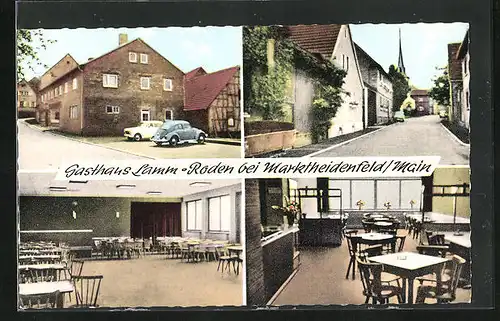 AK Roden b. Marktheidenfeld /Main, Gasthaus Lamm