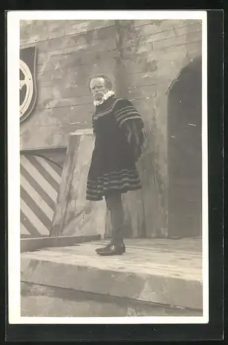 Foto-AK Altusried /Allgäu, Götz-Freilichtspiele 1949, Schauspieler im Kostüm