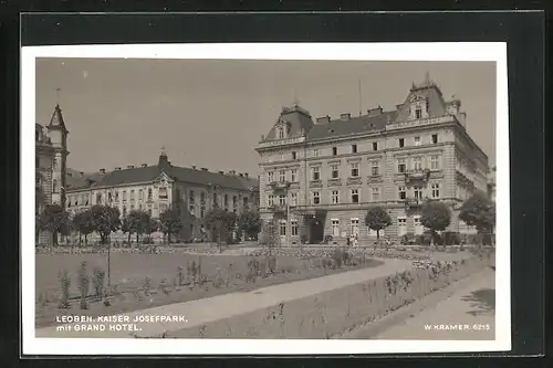 AK Leoben, Grand Hotel am Kaiser Josefpark