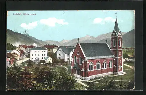 AK Selztal, Ortspartie mit Kirche