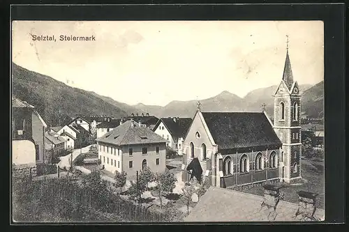 AK Selztal, Ortspartie mit Kirche