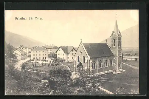 AK Selztal, Ortspartie mit Kirche