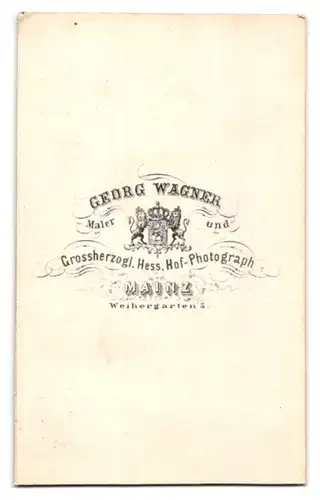 Fotografie Georg Wagner, Mainz, Weihergarten 5, Portrait eines älteren Herrens