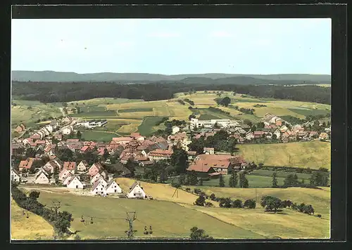 AK Maroldsweisach, Panorama mit Ort