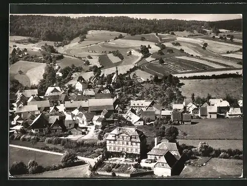 AK Gleusdorf, Fliegeraufnahme des Apostolatshauses