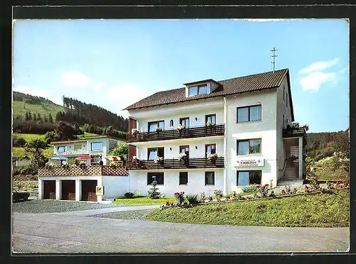 AK Wallenfels /Frankenwald, Hotel-Pension Stumpf, Am Allerswald 4 c