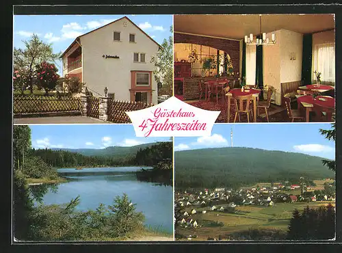 AK Bischofsgrün, Gasthaus 4 Jahreszeiten, Wiesenweg 3