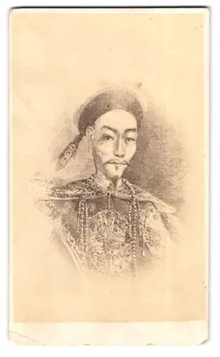 Fotografie Portrait Kaiser Daoguang von China