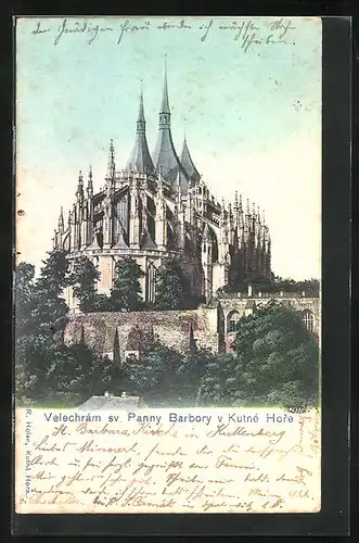 AK Kuttenberg / Kutna Hora, Velechram sv. Panny Barbory