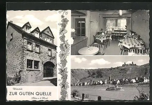 AK Alken /Mosel, Gasthaus zur guten Quelle