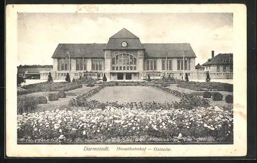 AK Darmstadt, Hauptbahnhof, Ostseite