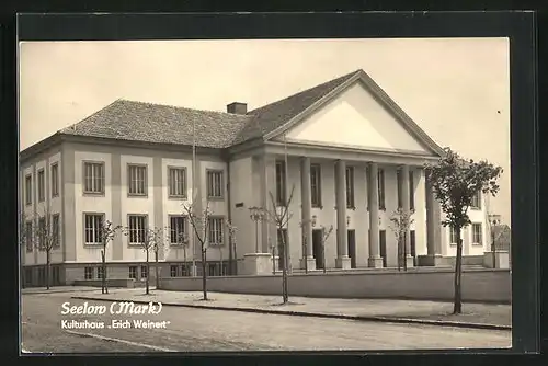 AK Seelow b. Mark, Kulturhaus Erich Weinert