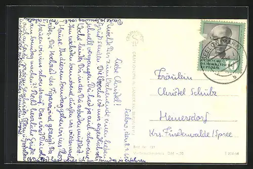 AK Seelow b. Mark, Kulturhaus Erich Weinert