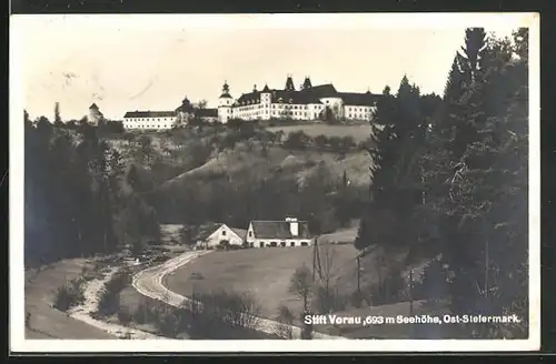 AK Vorau, Blick zum Stift