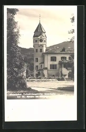 AK Graschnitz bei St. Marein im Mürztal, Bäuerliches Volksbildungsheim