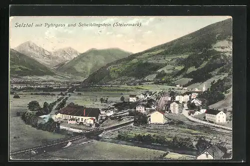 AK Selzthal, Teilansicht mit Pyhrgass und Scheiblingstein