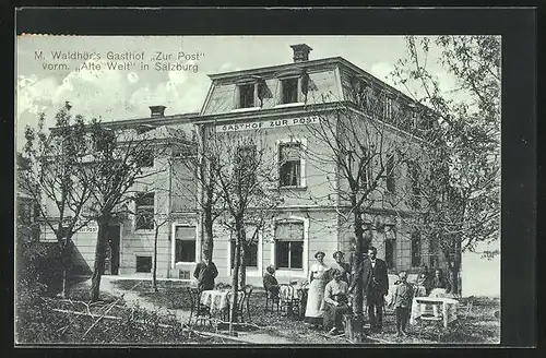 AK Salzburg, M. Waldhör`s Gasthof