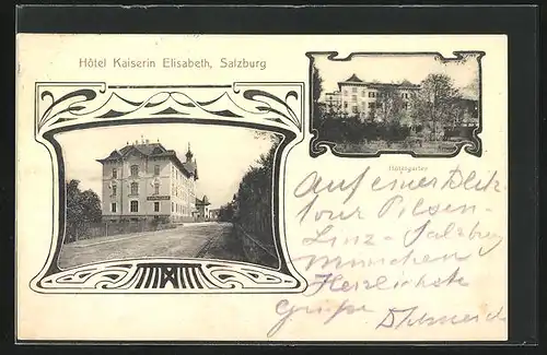 AK Salzburg, Hotel Kaiserin Elisabeth