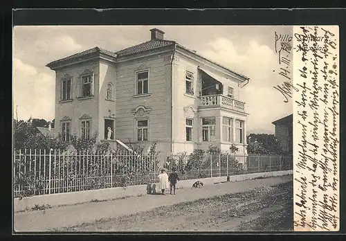 AK Neu-Maxglan, Villa Schwarz