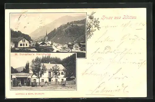 AK Hüttau, M. Schäffer`s Handlung