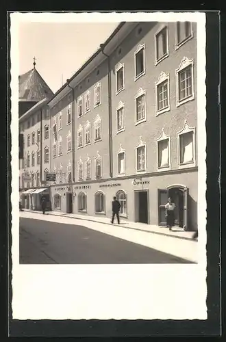 AK Salzburg, Gasthof Alter Fuchs, Linzergasse 47