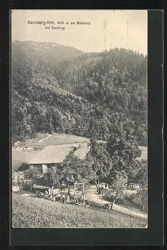 AK Salzburg, Gersberg-Alm am Gaisberg